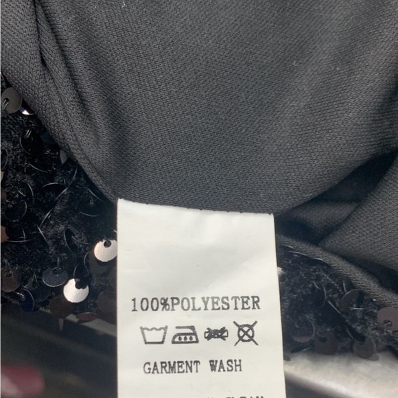 Sequin Cut out Dress - Picture 3 of 5